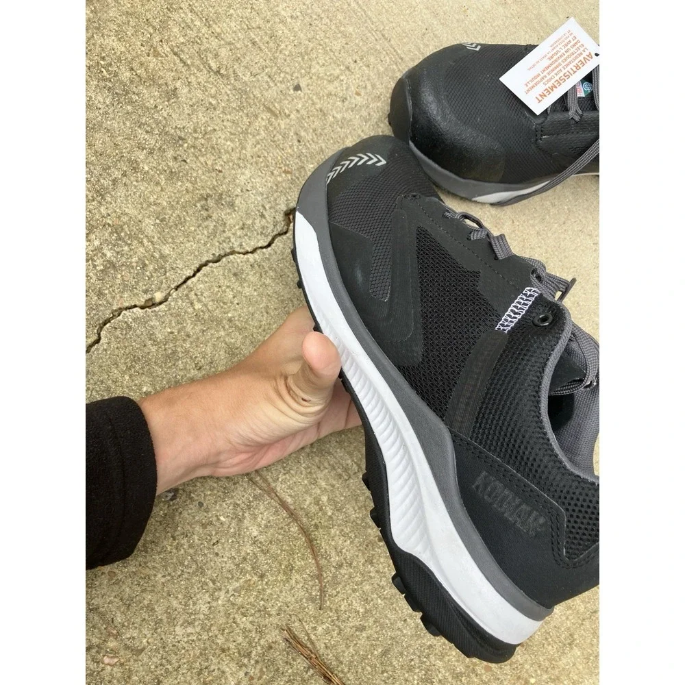 KODIAK Mens Quicktrail Low Nano Composite Toe Athletic Safety Work Shoe 10.5 BLK